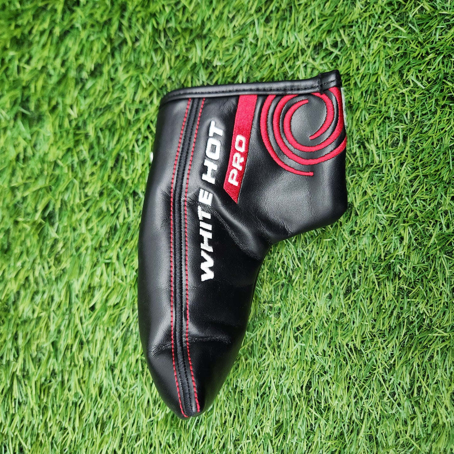 ODYSSEY WHITE HOT PRO BLADE PUTTER HEADCOVER VERYGOOD