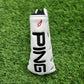 PING PLD WHITE BLADE HEADCOVER VERYGOOD