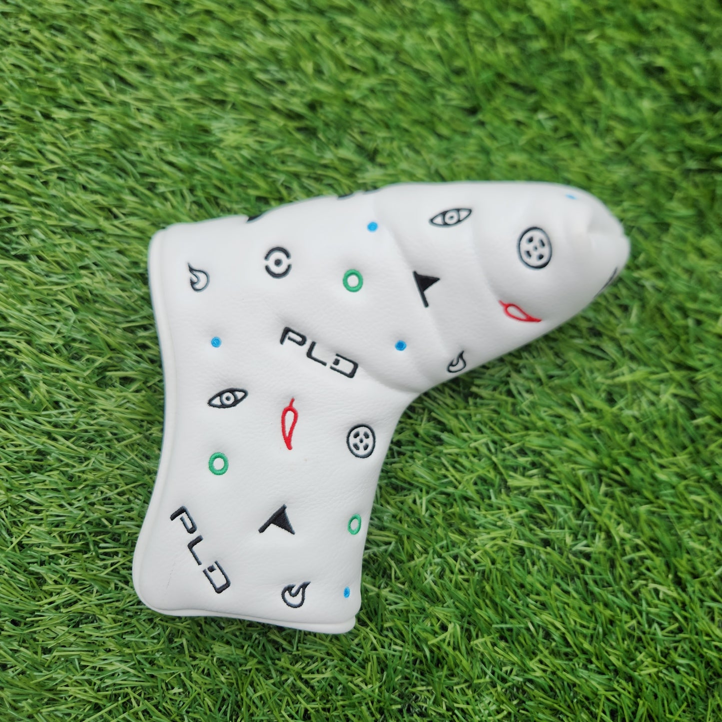 PING PLD WHITE BLADE HEADCOVER VERYGOOD