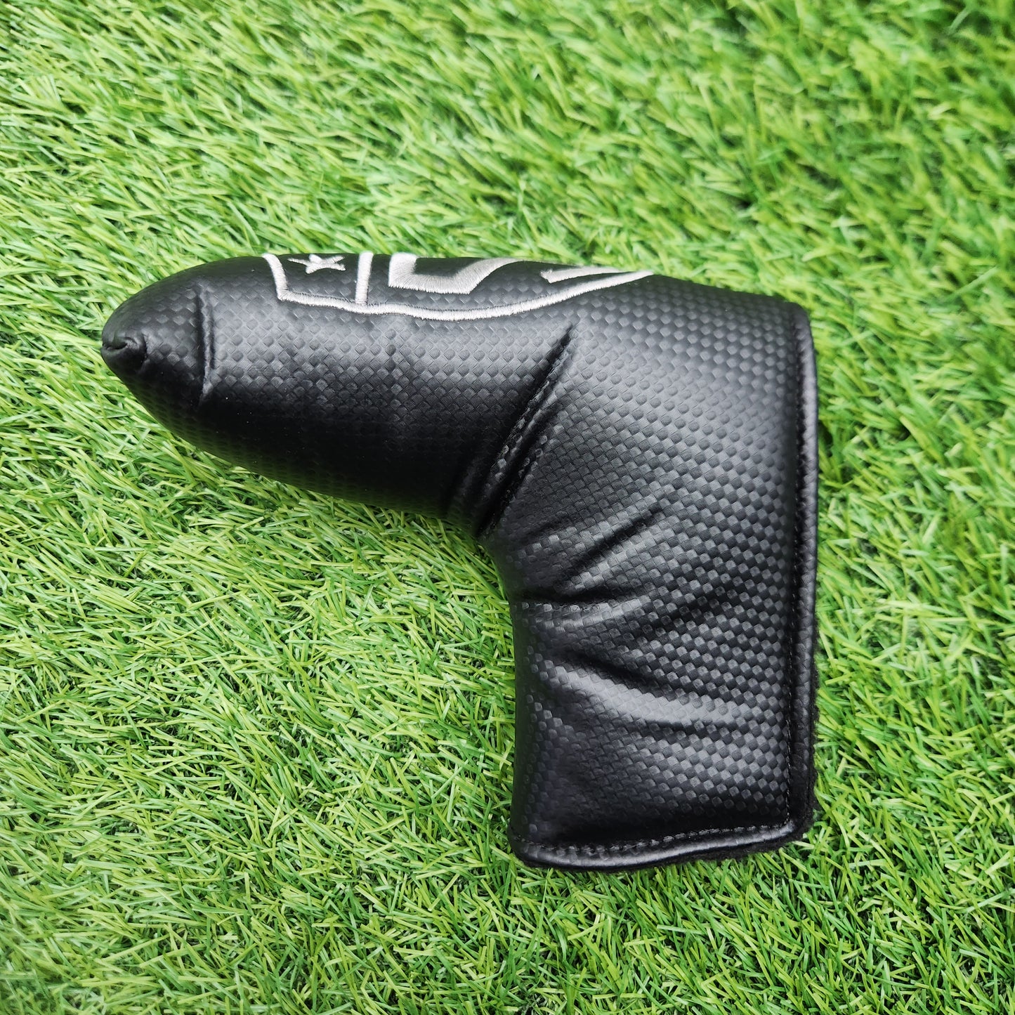 SP SHIELD BACK BLADE PUTTER HEADCOVER VERYGOOD