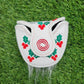 ODYSSEY SANTA CLAUS HOLIDAY MALLET PUTTER HEADCOVER VERYGOOD