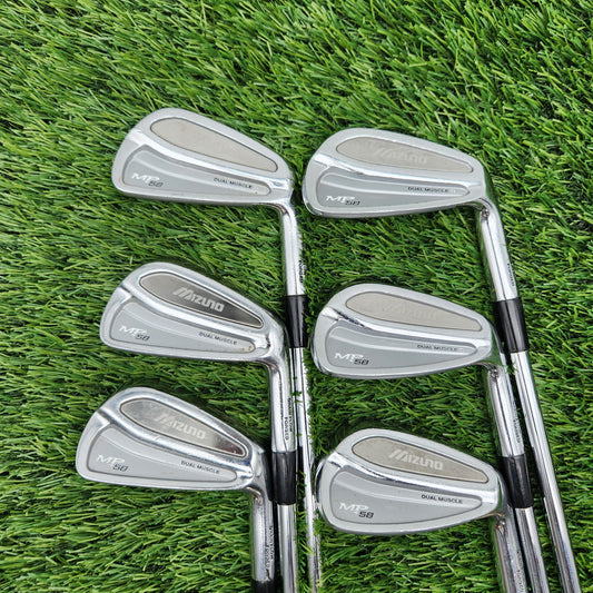 2010 MIZUNO MP58 IRON SET 5-PW REG TT GS95 FAIR