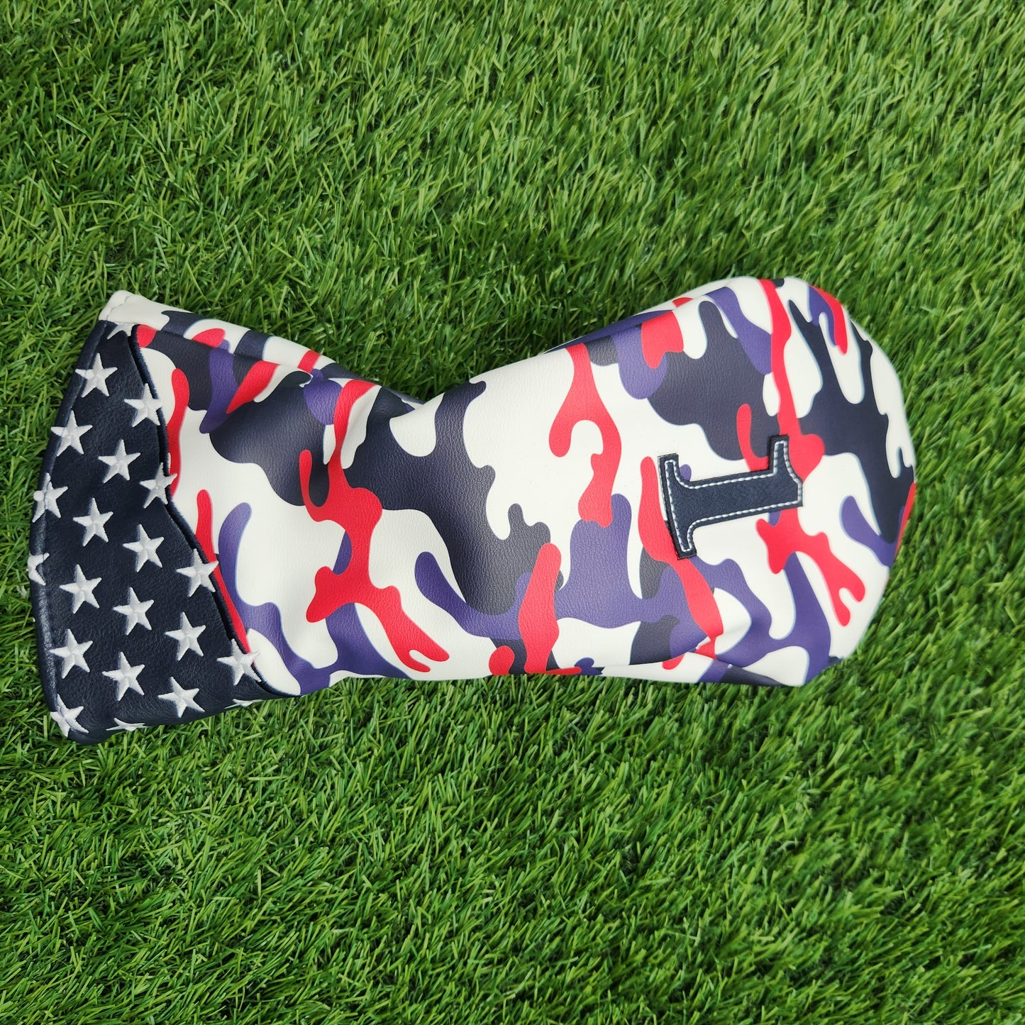 CMC DESIGN RED WHITE AND BLUE CAMO DRIVER HEADCOVER DEMO