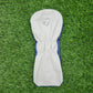 TAYLORMADE BLUE LEATHER DRIVER HEADCOVER