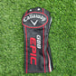 CALLAWAY LIMITED EDITION CHERRY RED GBB EPIC DRIVER HEADCOVER DEMO