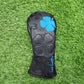 CMC DESIGNS BLACK CLOVER BLUE FAIRWAY HEADCOVER VERYGOOD