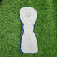 TAYLORMADE BLUE LEATHER FAIRWAY HEADCOVER VERYGOOD