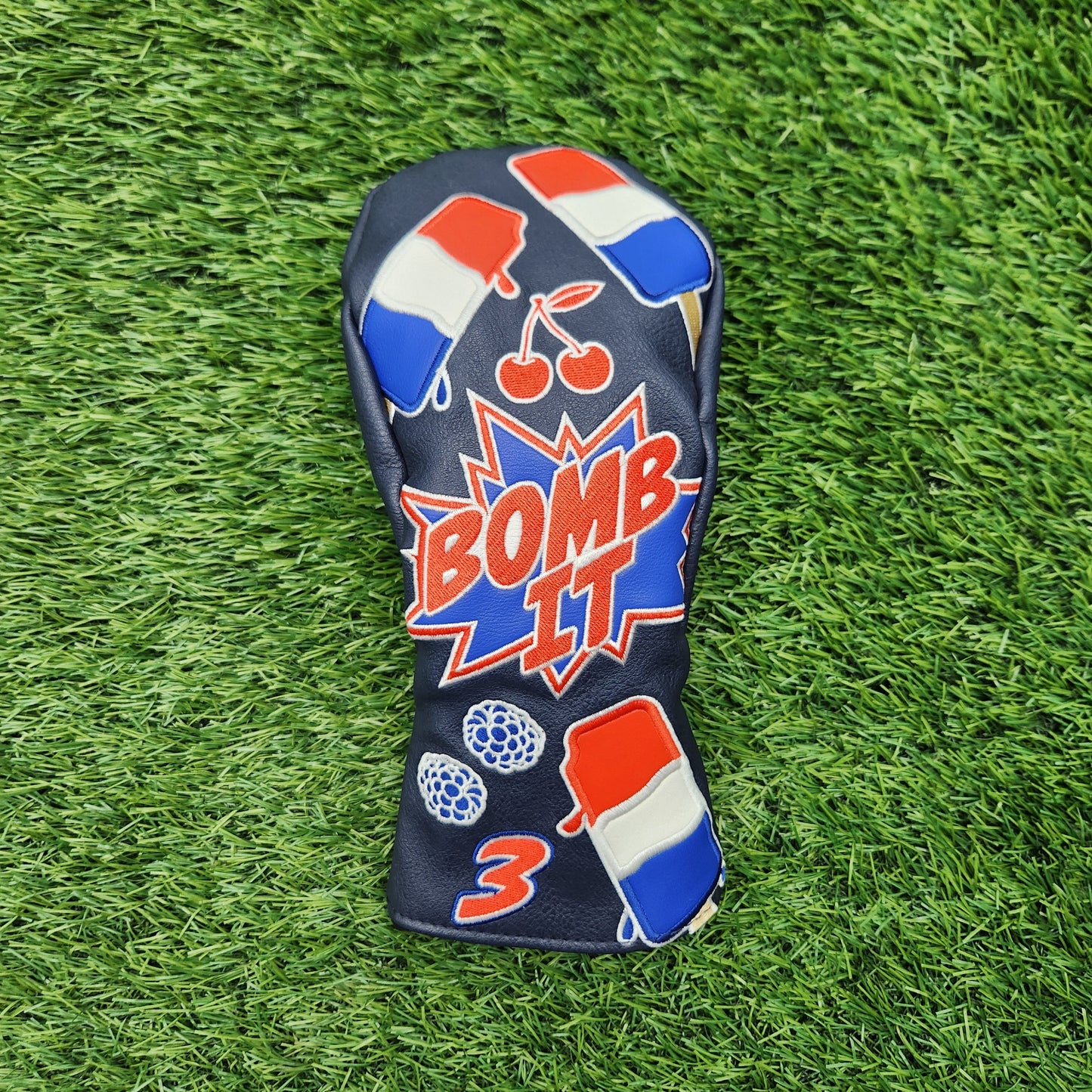 CMC DESIGN RED WHITE AND BLUE POPSICLE FAIRWAY DEMO