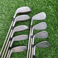 2011 ADAMS IDEA A12 OS SET 3W,5W,7W,5HY,6HY,7-PW,SW(MISSING 9I) LADIES STOCK GRAPHITE 50G GOOD