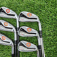 2011 TAYLORMADE R11 IRON SET 4-PW (MISSING 8I) REG FUJI MOTORE 65 R VERYGOOD