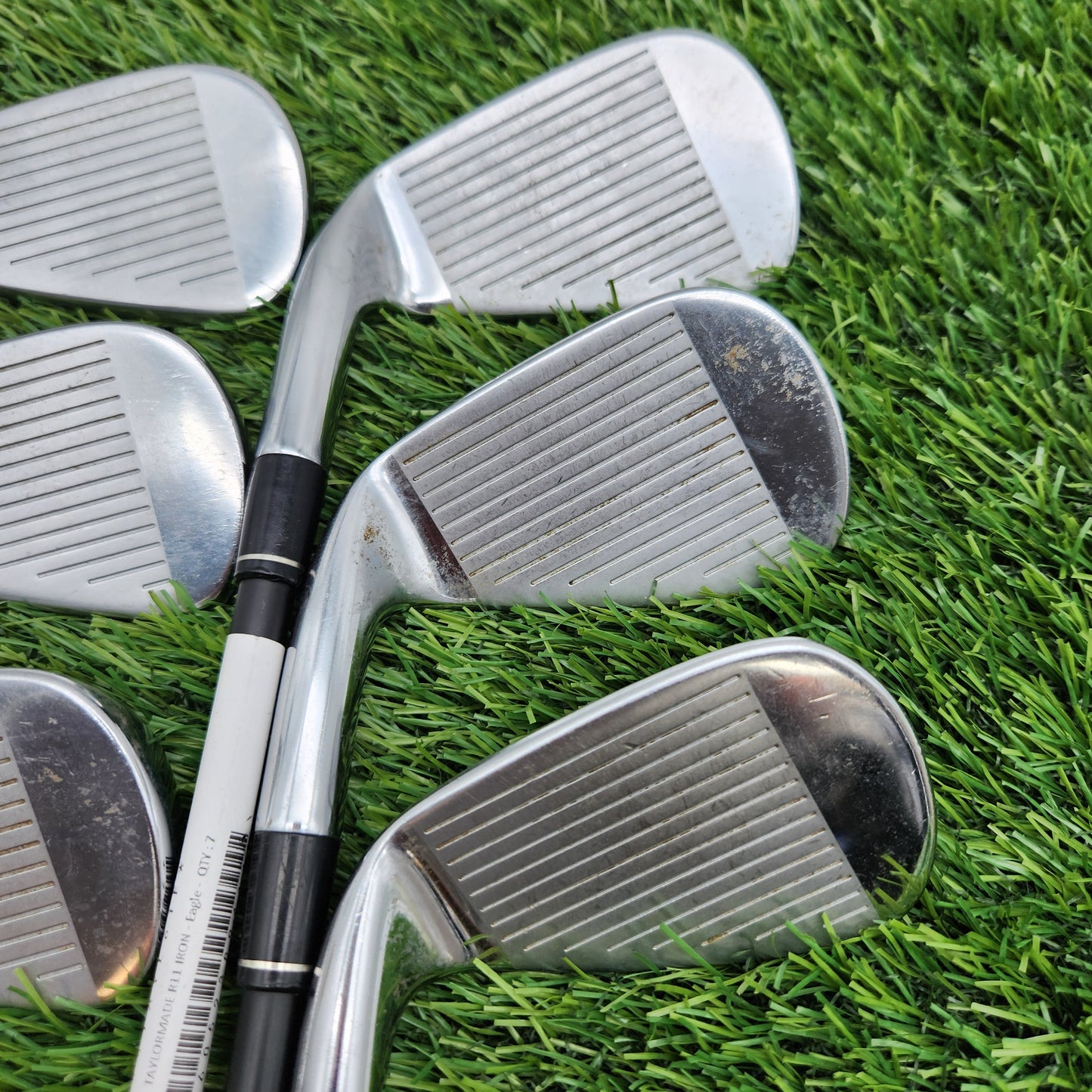 2011 TAYLORMADE R11 IRON SET 4-PW (MISSING 8I) REG FUJI MOTORE 65 R VERYGOOD