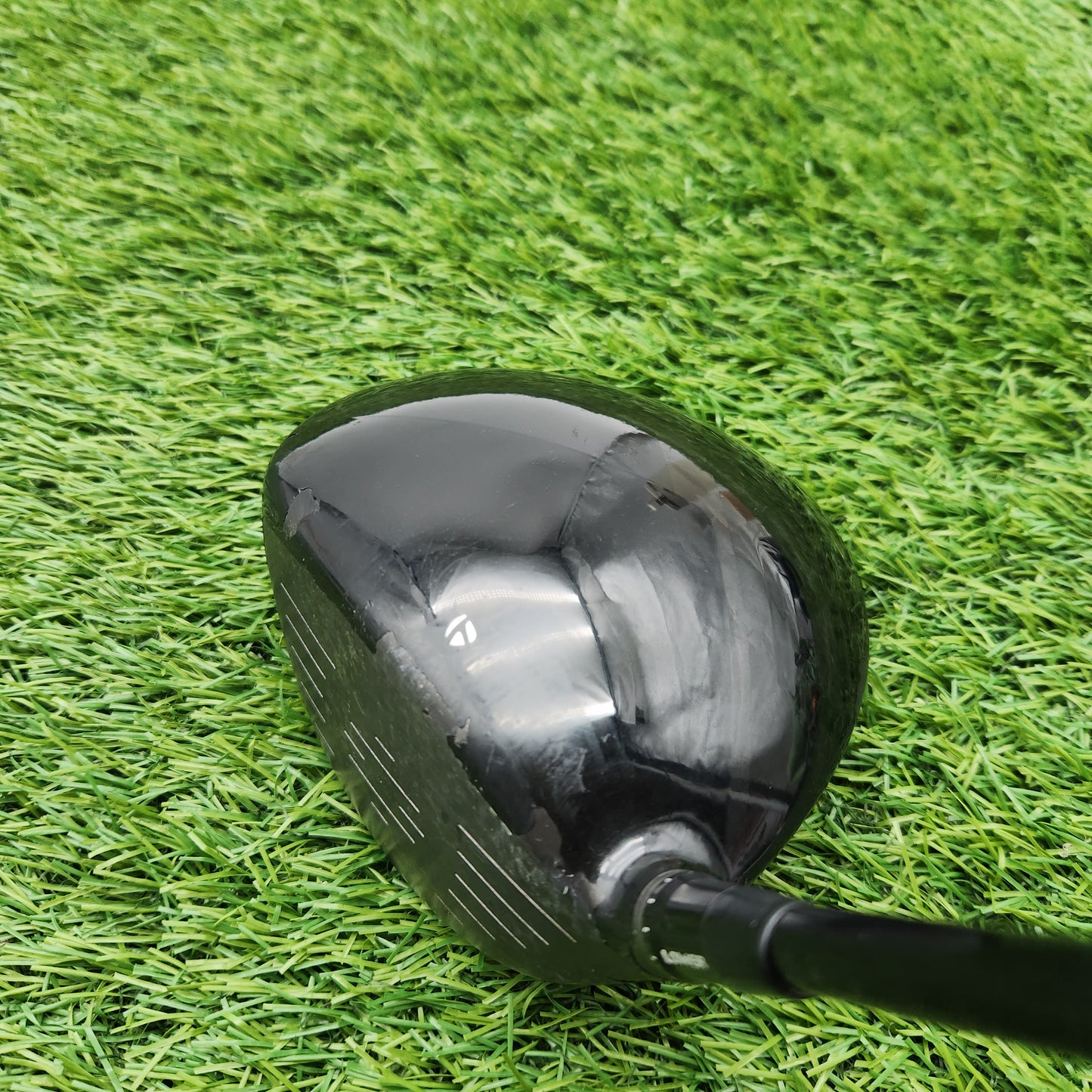 2013 TAYLORMADE R1 BLACK DRIVER 10.5* REGULAR MATRIX OZIK 4.8 FAIR