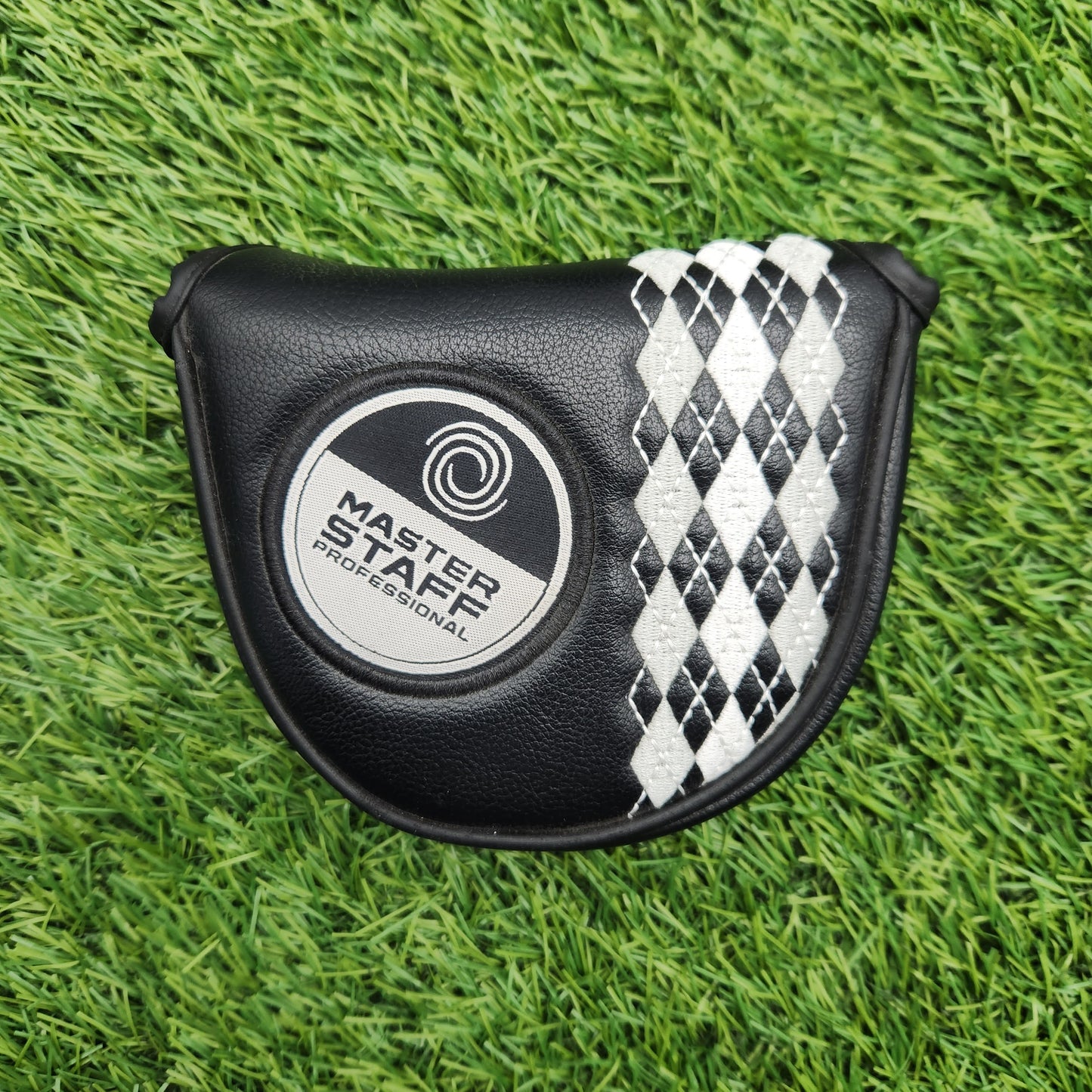 ODYSSEY MASTER STAFF MALLET PUTTER HEADCOVER VERYGOOD