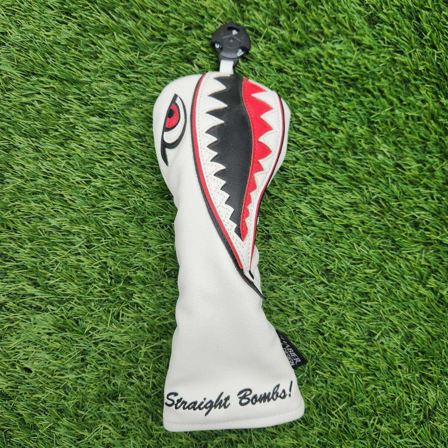 SHARK STRAIGHT BOMBS HYBRID HEADCOVER VERYGOOD