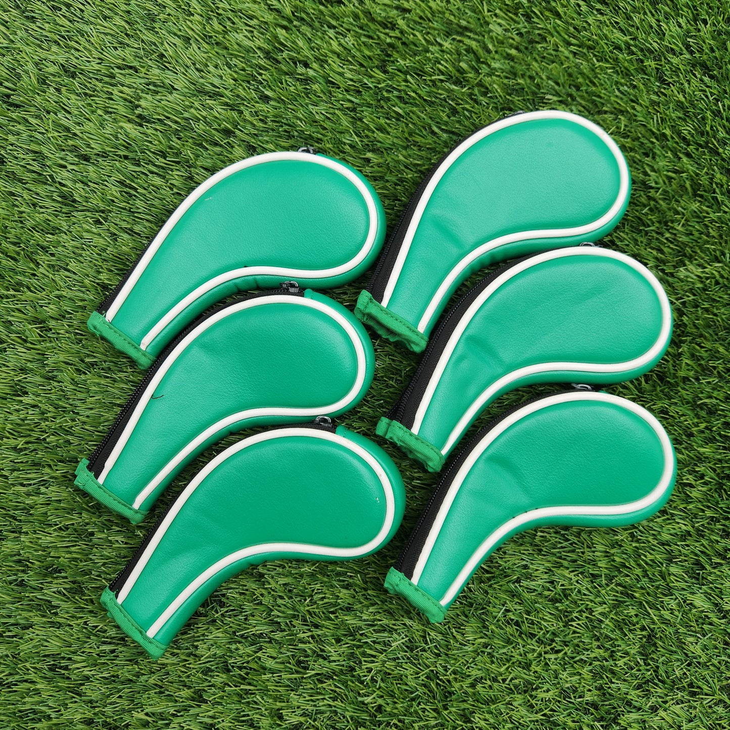 GREEN FROG IRON HEADCOVERS GOOD