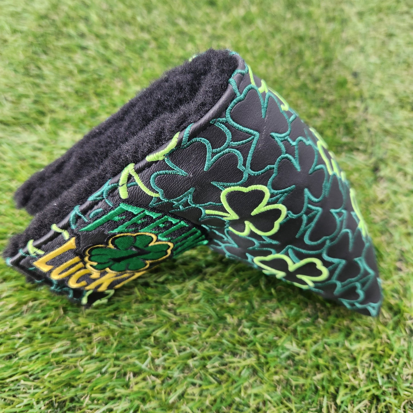 SCOTTY CAMERON CUSTOM SHOP "FEELING LUCKY #7" PUTTER HEADCOVER BRANDNEW
