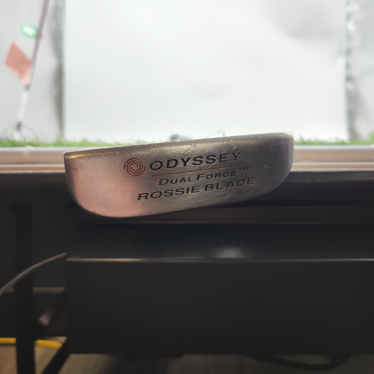 ODYSSEY DUAL FORCE ROSSIE BLADE PUTTER ODYSSEY PUTTER SHAFT 33.5" GOOD