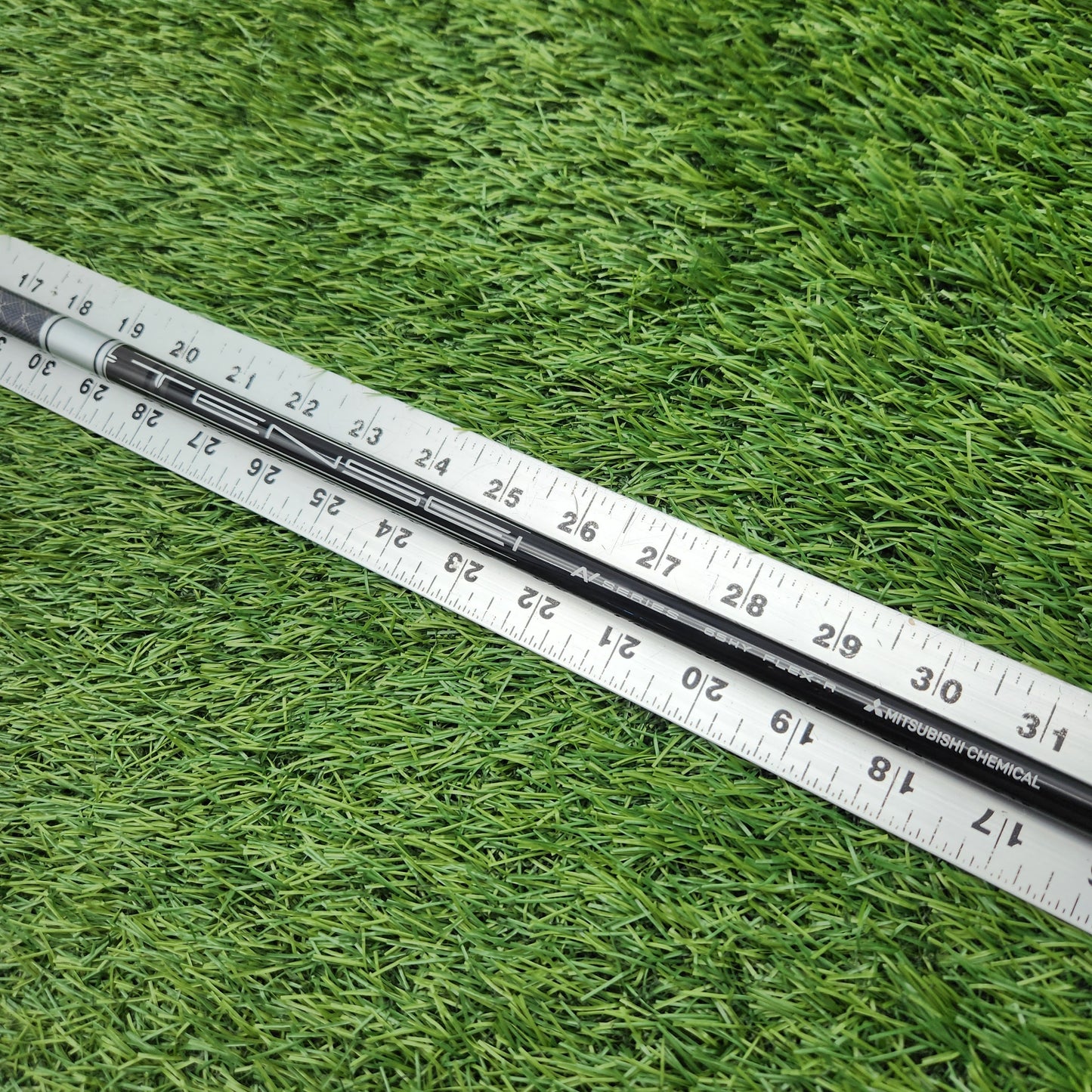 NEW UNCUT MITSUBISHI TENSEI AV XLINK SILVER HYBRID, UTILITY CLUB SHAFT REGULAR 65G .370 TIP 42" BRANDNEW