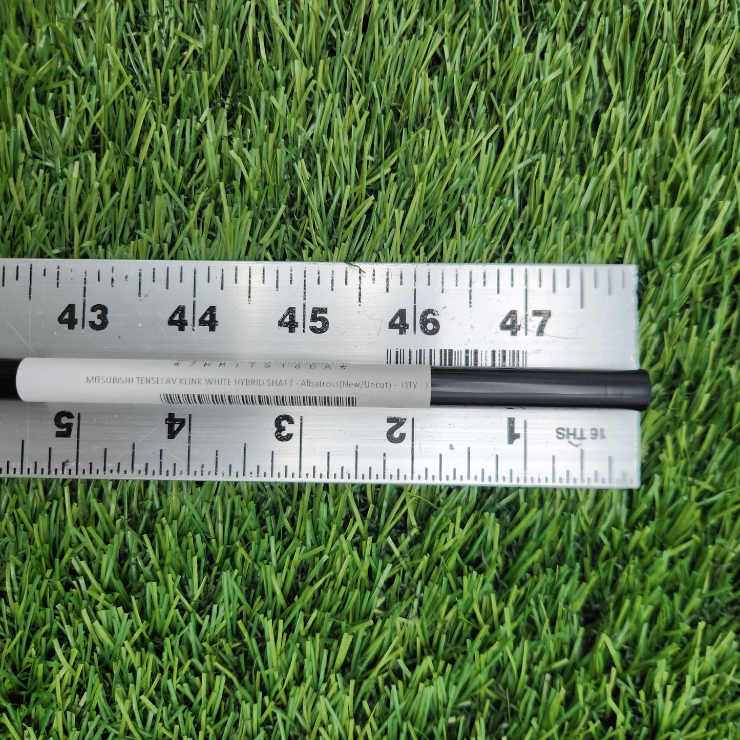 NEW UNCUT MITSUBISHI TENSEI AV XLINK SILVER HYBRID, UTILITY CLUB SHAFT REGULAR 65G .370 TIP 42" BRANDNEW