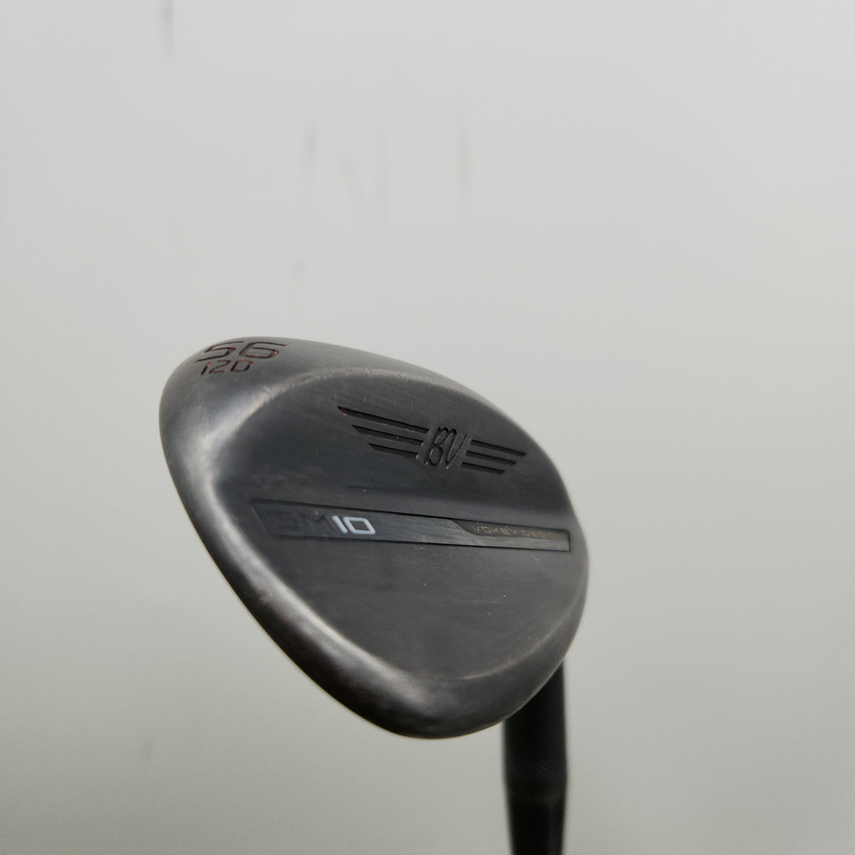 2024 TITLEIST VOKEY SM10 JET BLACK WEDGE 56*/12D WEDGEFLEX VOKEY STOCK 35" GOOD