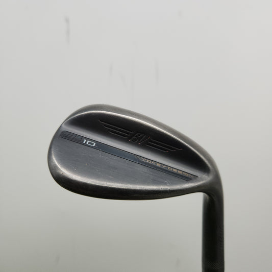 2024 TITLEIST VOKEY SM10 JET BLACK WEDGE 60*/10S WEDGEFLEX VOKEY STOCK 34.75" GOOD