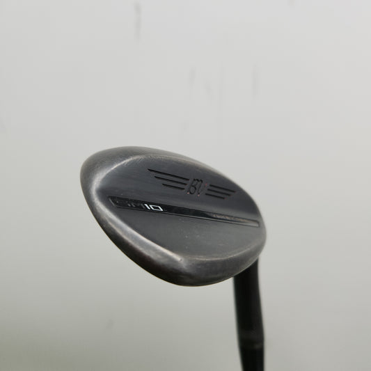 2024 TITLEIST VOKEY SM10 JET BLACK WEDGE 60*/10S WEDGEFLEX VOKEY STOCK 34.75" GOOD