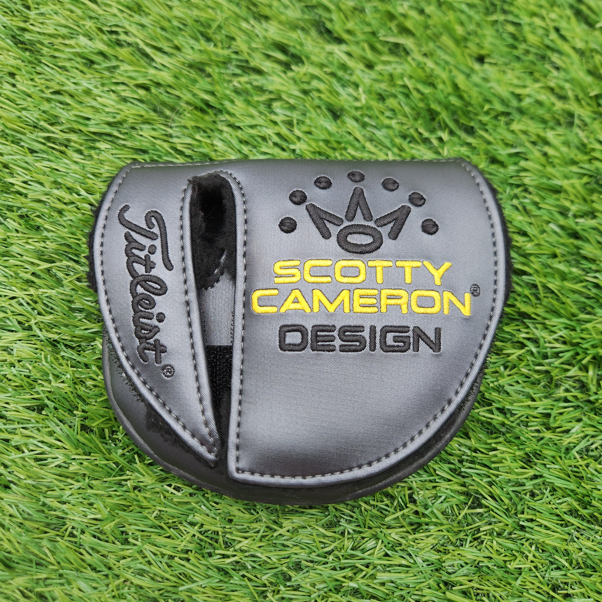 SCOTTY CAMERON PHANTOM MALLET PUTTER HEADCOVER VERYGOOD