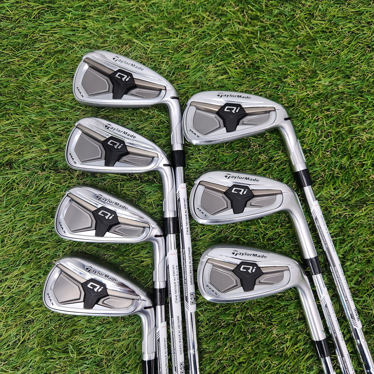 2026 TAYLORMADE QI MAX IRON SET 4-PW XSTIFF TT DYNAGOLD 105 X100 DEMO