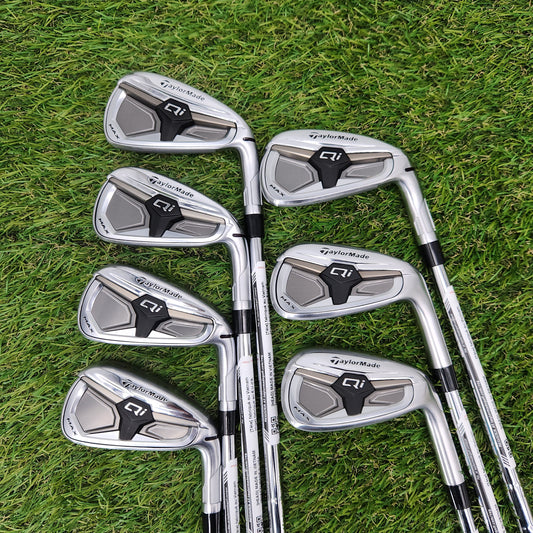 2026 TAYLORMADE QI MAX IRON SET 4-PW XSTIFF TT DYNAGOLD 105 X100 DEMO