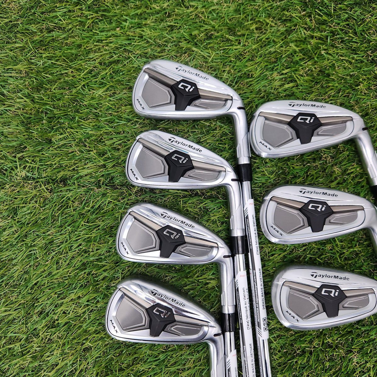 2026 TAYLORMADE QI MAX IRON SET 4-PW XSTIFF TT DYNAGOLD 105 X100 DEMO