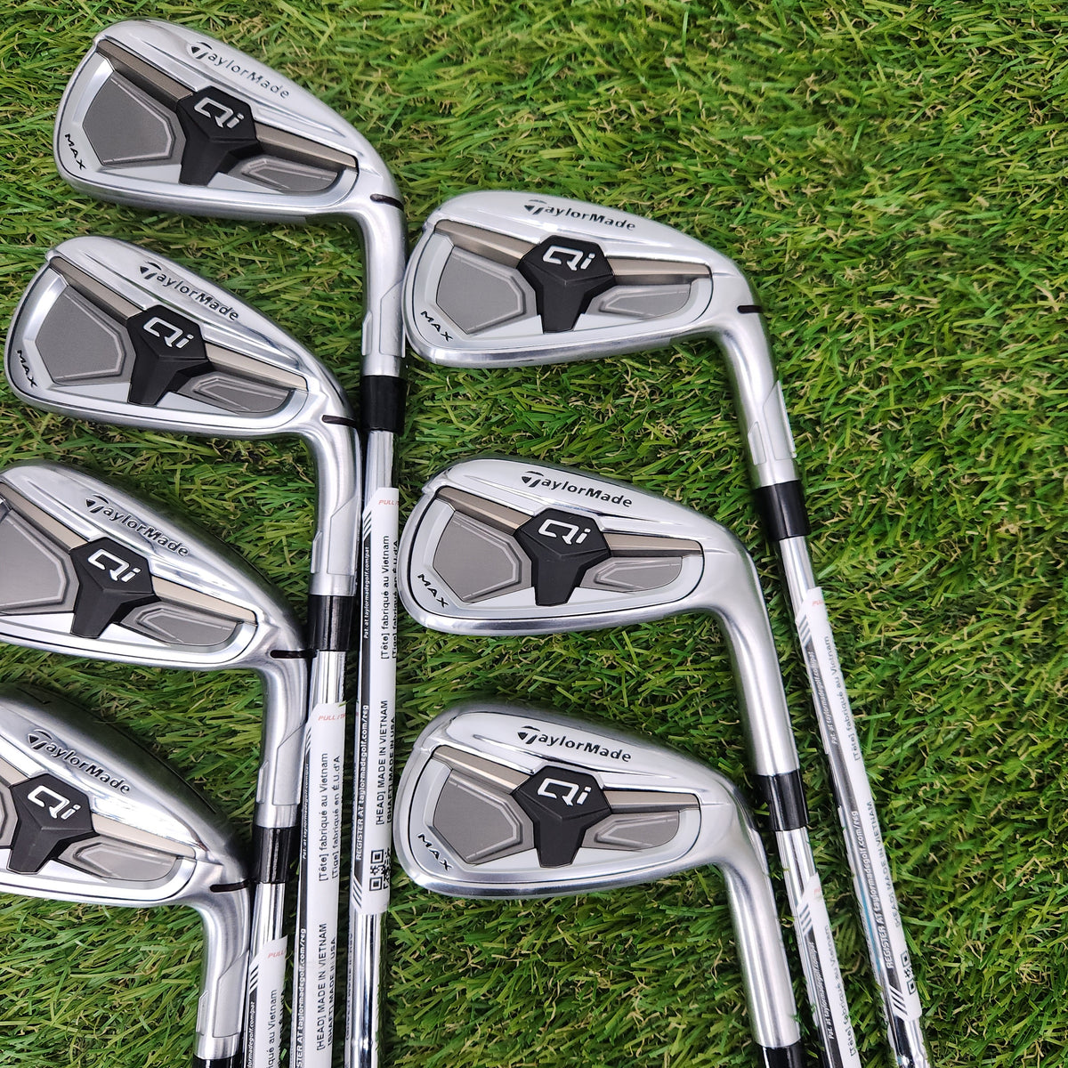 2026 TAYLORMADE QI MAX IRON SET 4-PW XSTIFF TT DYNAGOLD 105 X100 DEMO