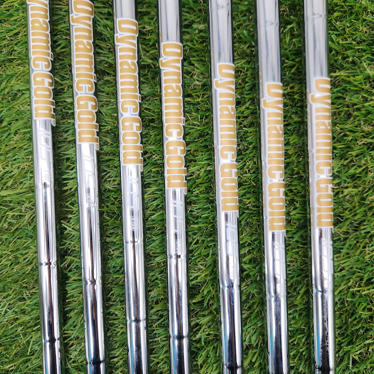 2026 TAYLORMADE QI MAX IRON SET 4-PW XSTIFF TT DYNAGOLD 105 X100 DEMO