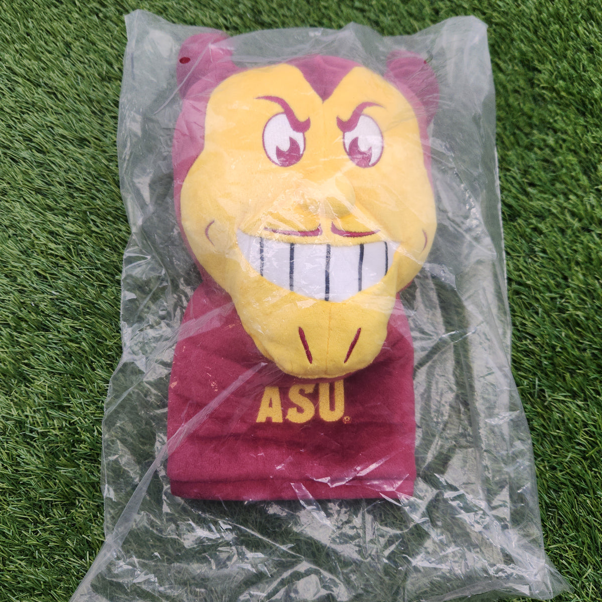 NEW WINCRAFT ARIZONA STATE SUN DEVILS MASCOT DRIVER HEADCOVER BRANDNEW