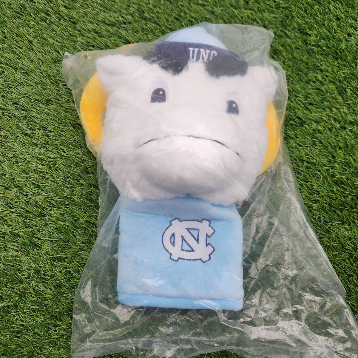 NEW WINCRAFT NORTH CAROLINA TAR HEELS MASCOT DRIVER HEADCOVER BRANDNEW