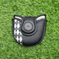 ODYSSEY MASTER STAFF MALLET PUTTER HEADCOVER VERYGOOD