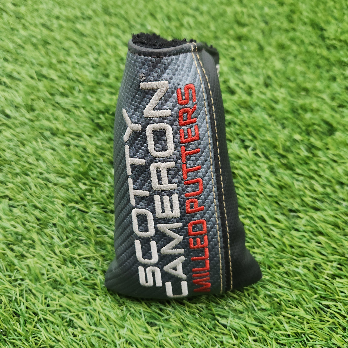 SCOTTY CAMERON MILLED PUTTER HEADCOVER VERYGOOD