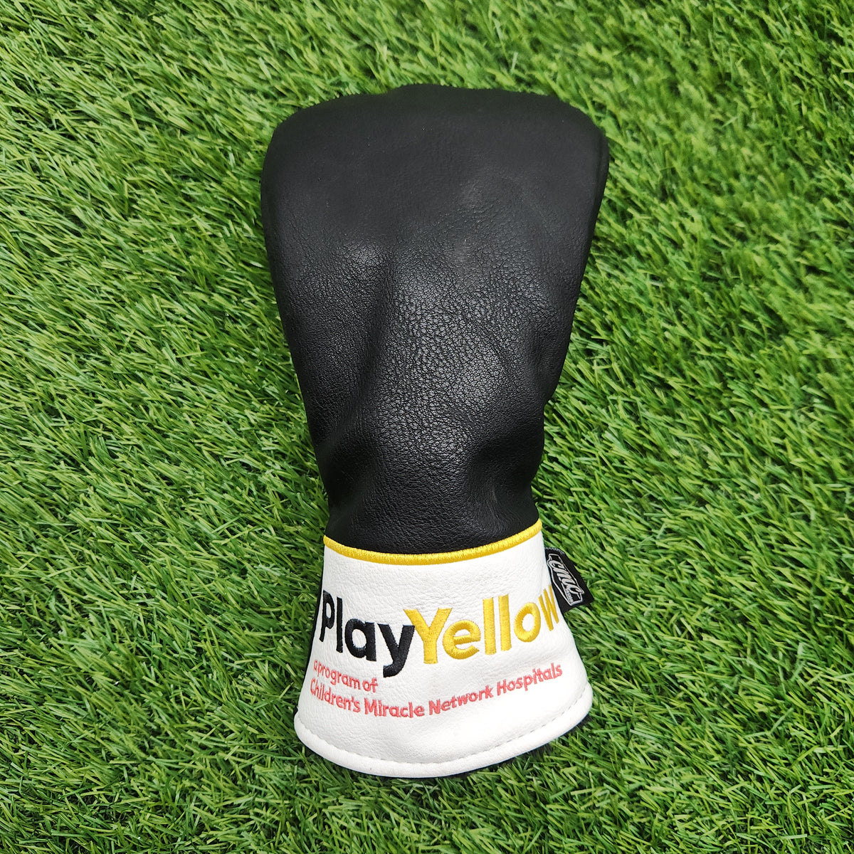 CMC DESIGN PLAY YELLOW FAIRWAY HEADCOVER VERYGOOD