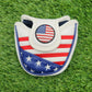 USA MALLET PUTTER HEADCOVER VERYGOOD