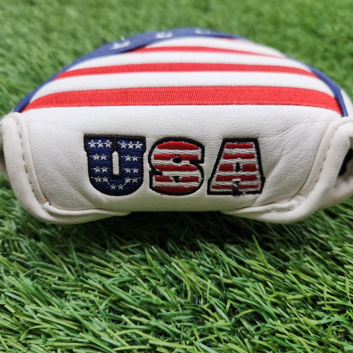 USA MALLET PUTTER HEADCOVER VERYGOOD