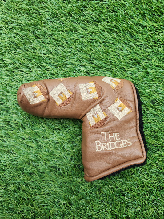SCOTTY CAMREON TITLEIST "THE BRIDGES" HEADCOVER W/ DIVOT TOOL VERYGOOD