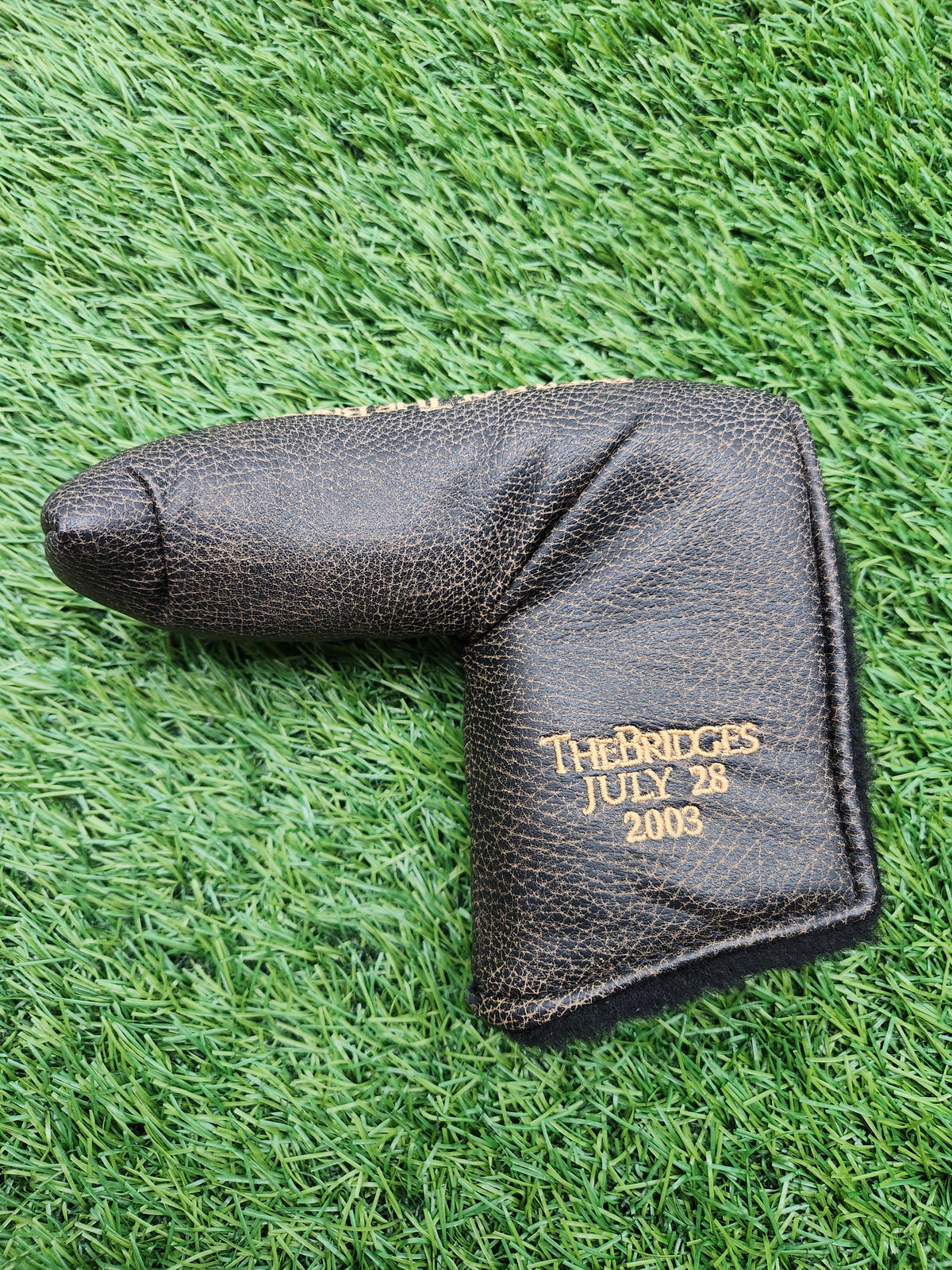 SCOTTY CAMREON TITLEIST "BATTLE AT THE BRIDGES" HEADCOVER VERYGOOD