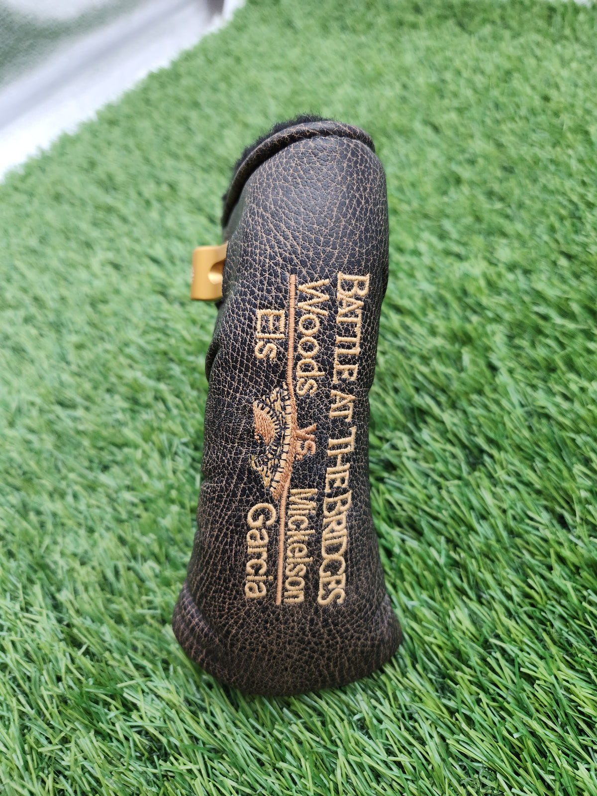 SCOTTY CAMREON TITLEIST "BATTLE AT THE BRIDGES" HEADCOVER VERYGOOD