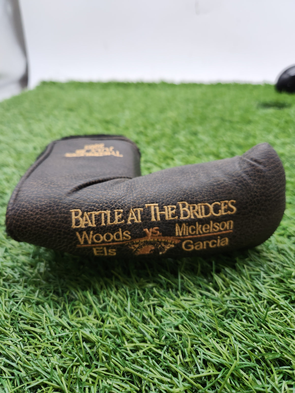 SCOTTY CAMREON TITLEIST "BATTLE AT THE BRIDGES" HEADCOVER VERYGOOD
