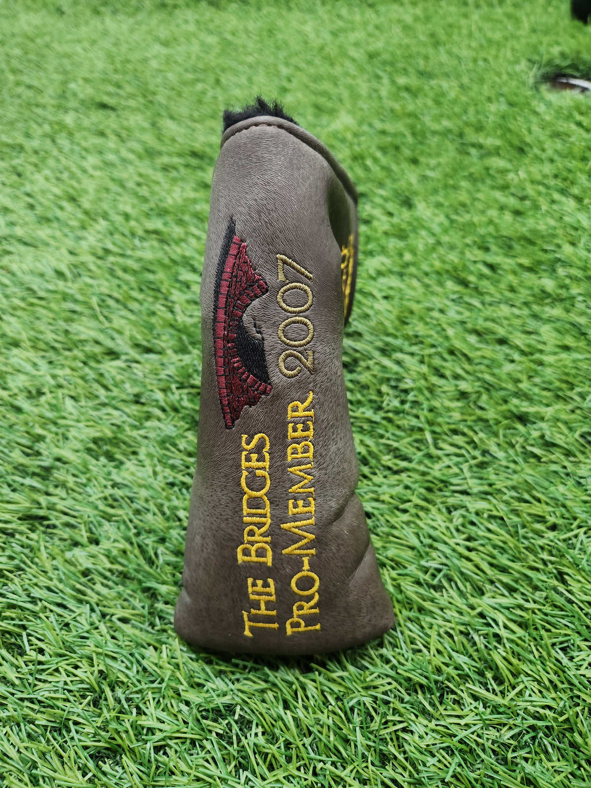 SCOTTY CAMREON TITLEIST "THE BRIDGES PRO-MEMEBER 2007" HEADCOVER VERYGOOD