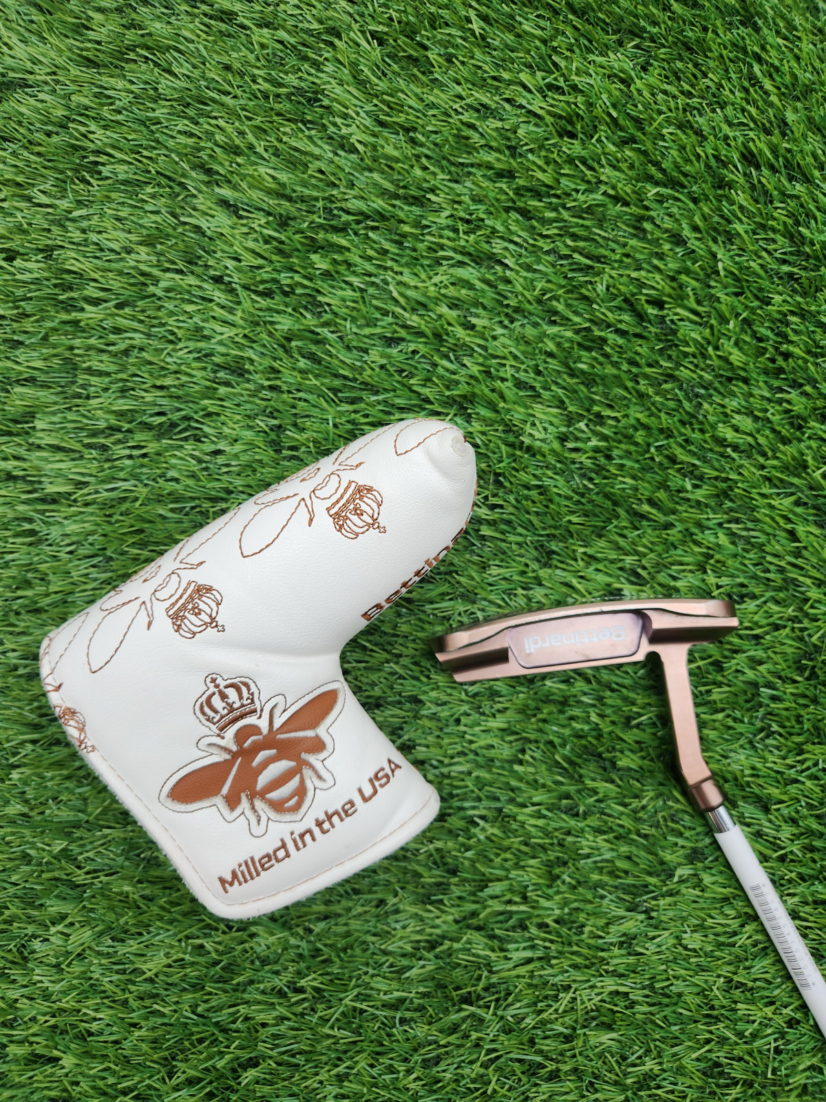 2021 BETTINARDI QUEEN B 12 TOUR DEPT T-HIVE SHAFT PUTTER 34" +HC GOOD