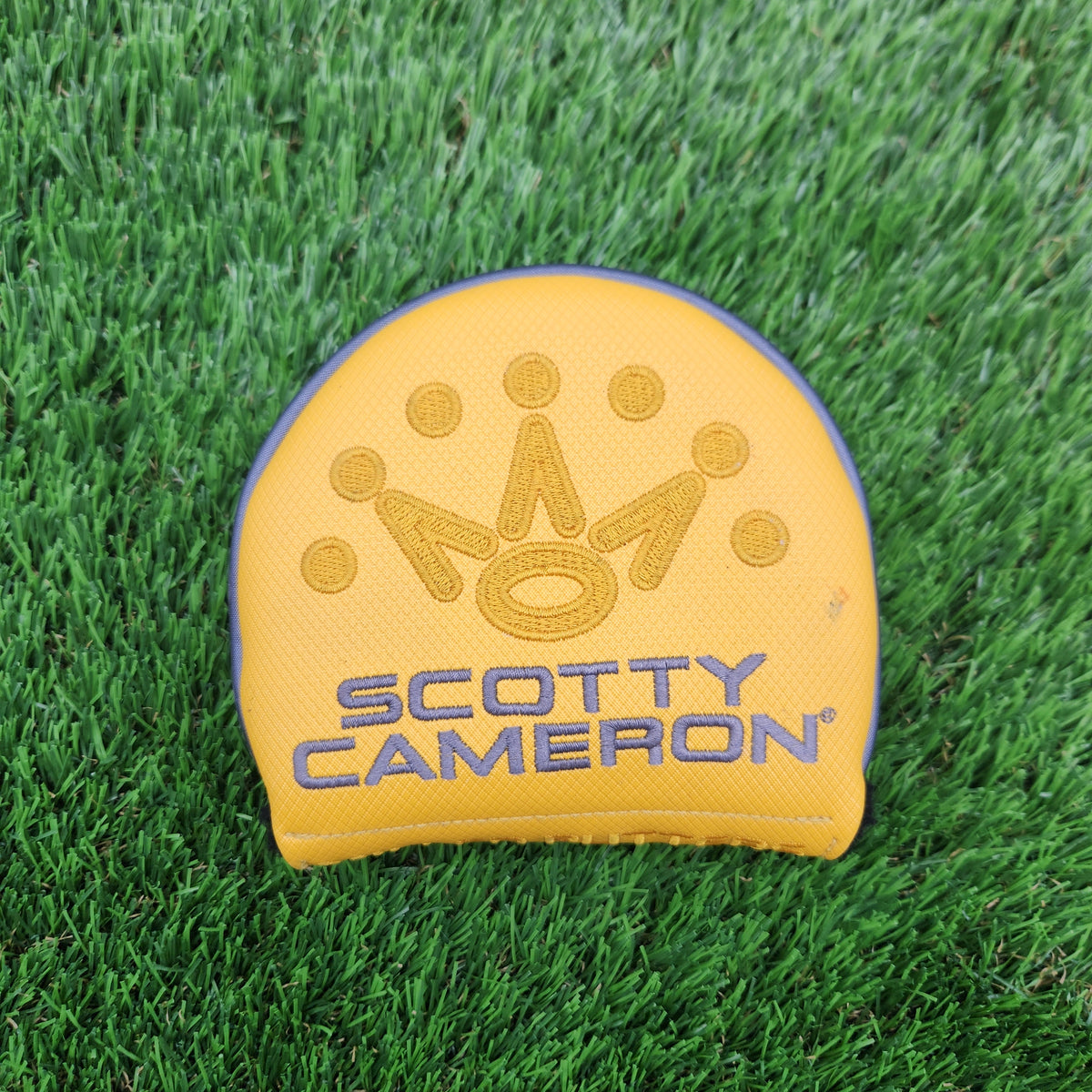 SCOTTY CAMERON TITLEIST DESIGN MALLET PUTTER HEADCOVER VERYGOOD