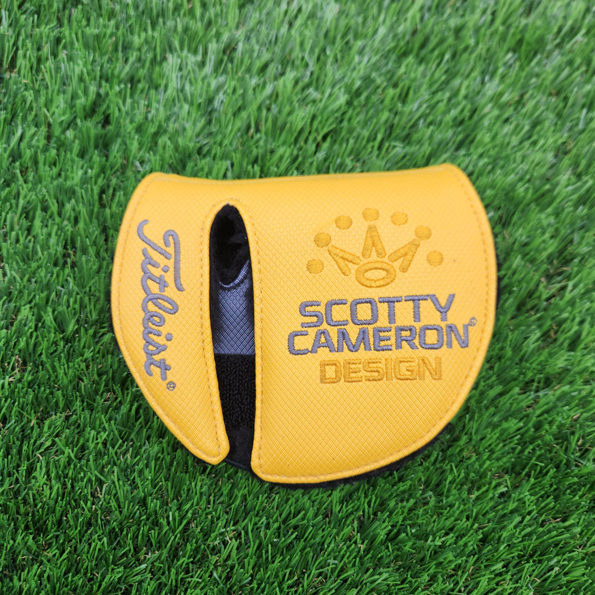 SCOTTY CAMERON TITLEIST DESIGN MALLET PUTTER HEADCOVER VERYGOOD