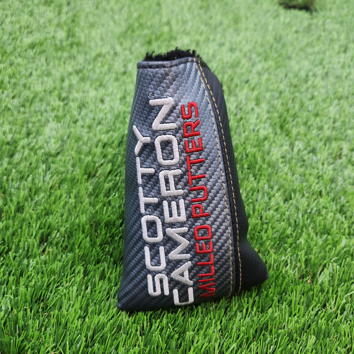 SCOTTY CAMERON DESIGN MILLED PUTTERS BLADE HEADCOVER VERYGOOD
