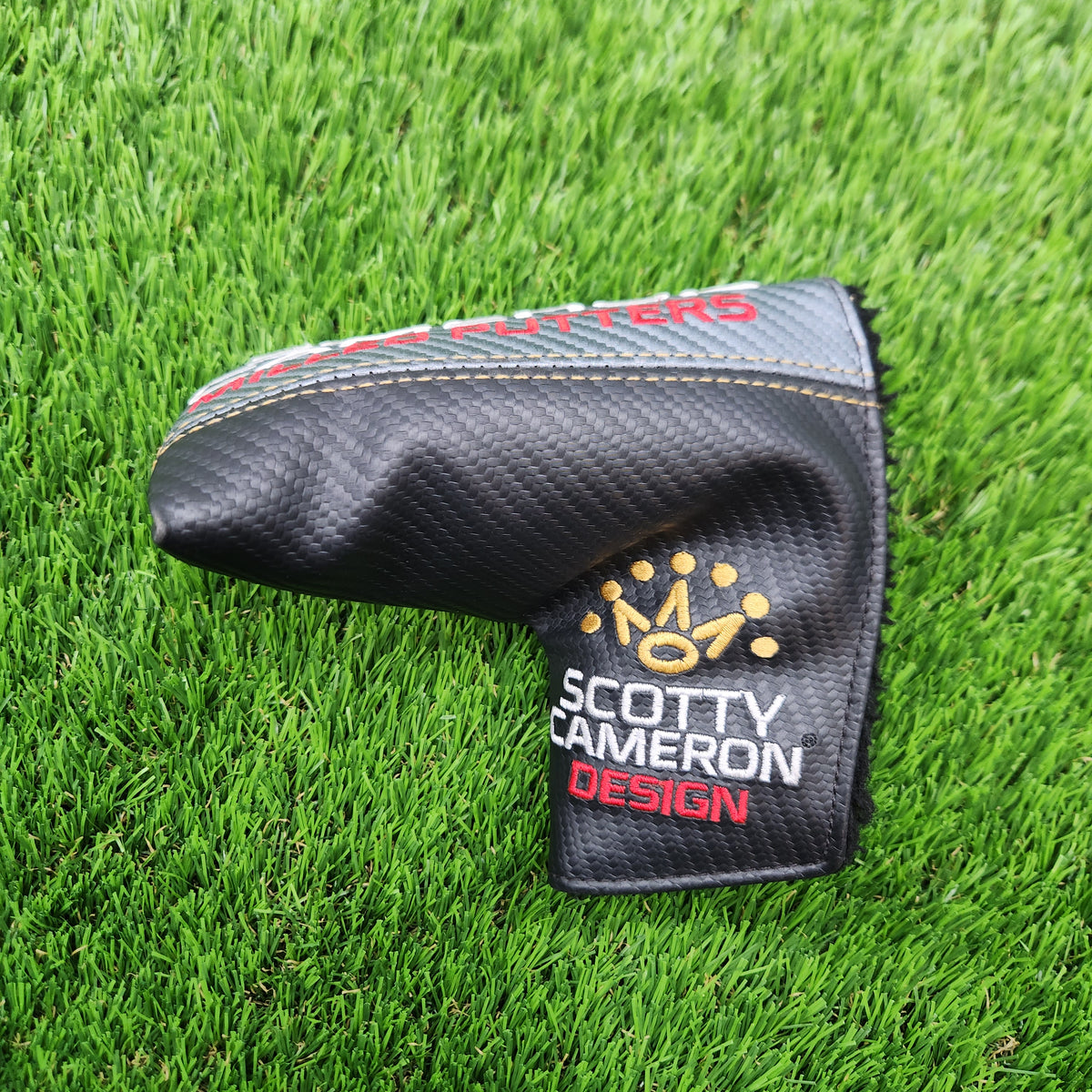 SCOTTY CAMERON DESIGN MILLED PUTTERS BLADE HEADCOVER VERYGOOD
