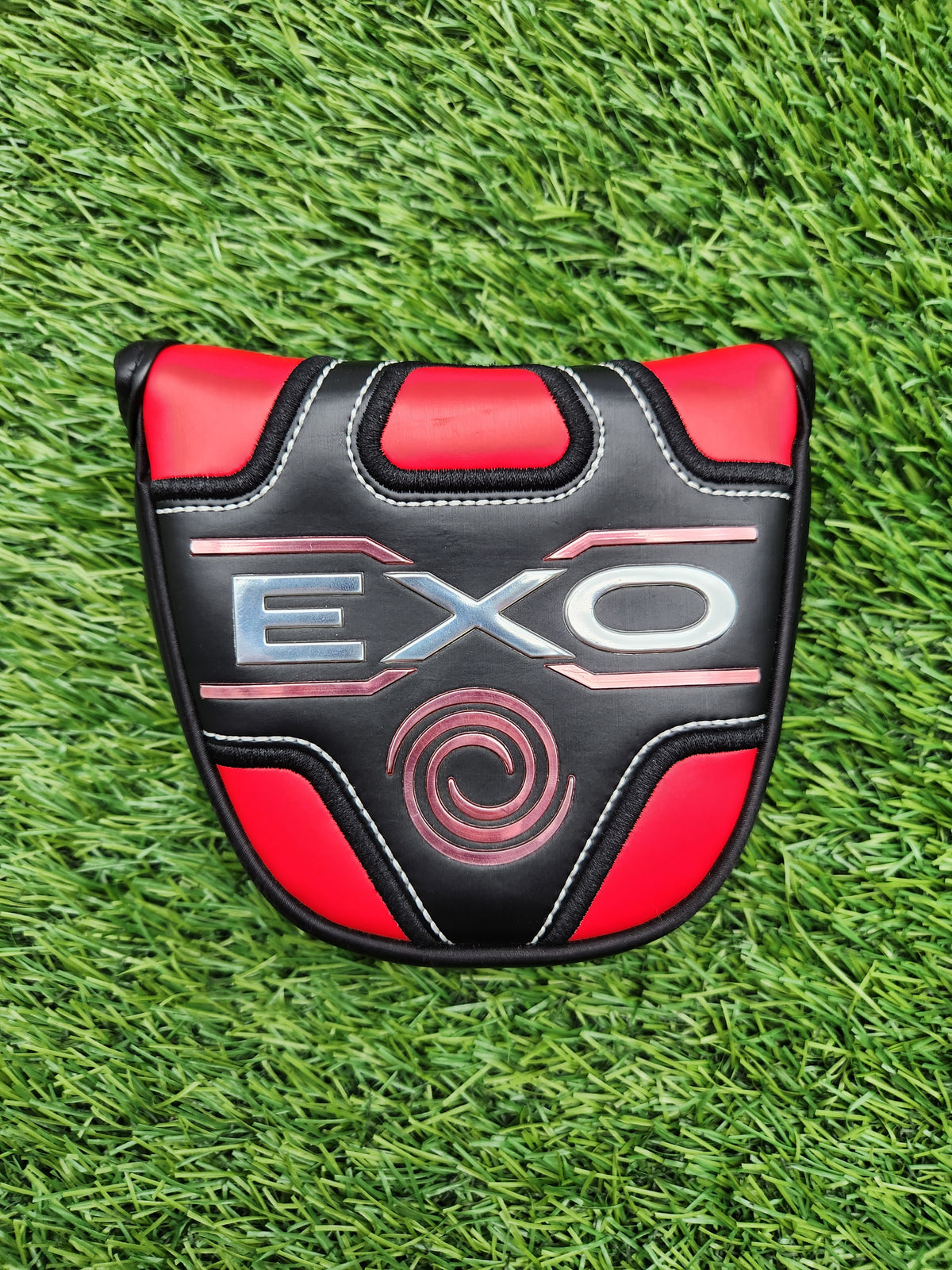 ODYSSEY EXO MALLET PUTTER HEADCOVER VERYGOOD
